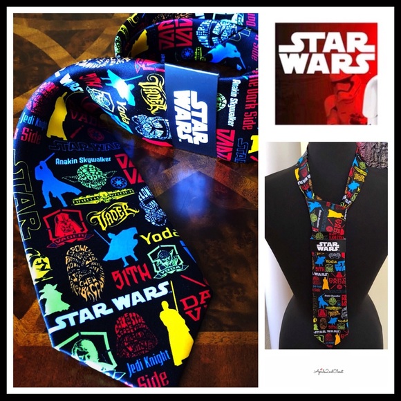 STAR WARS TIE BLACK PRINT - Picture 7 of 8